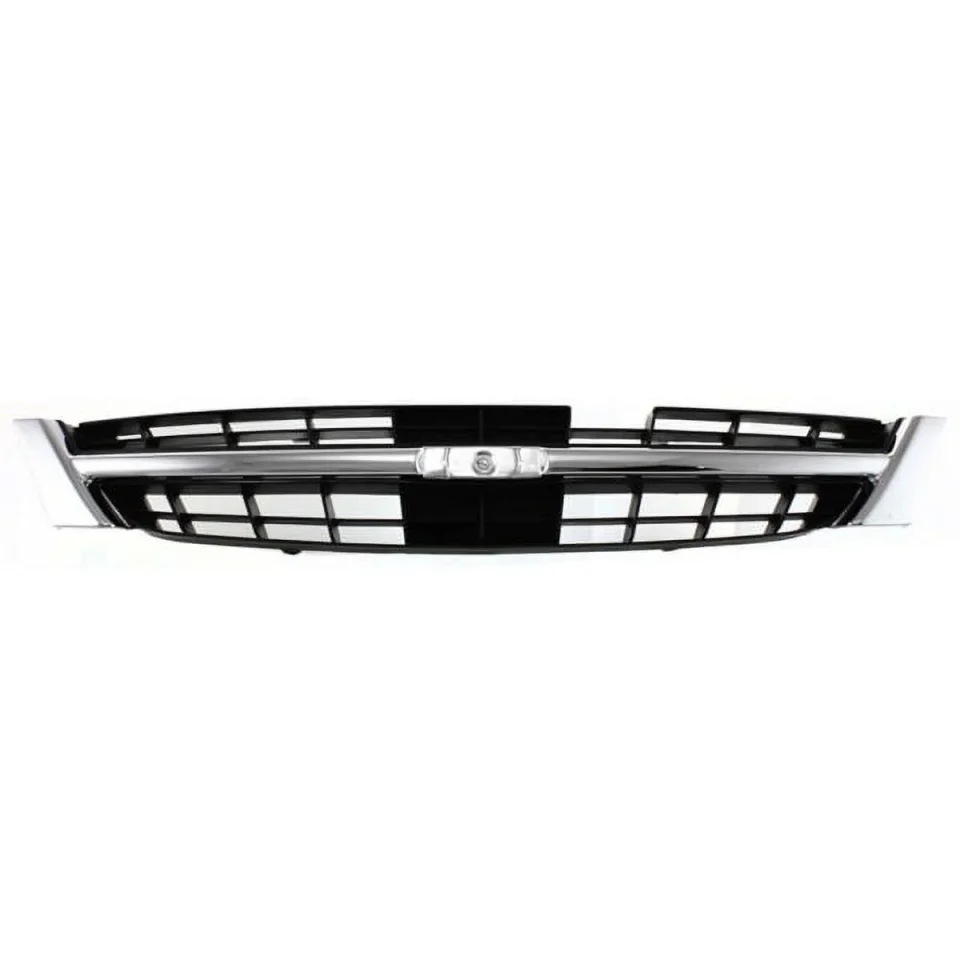 Multi-Purpose Long-Lasting For 97 98 99 Maxima GLE/GXE/SE Front Grill Grille Assembly Chrome w/Black Insert
