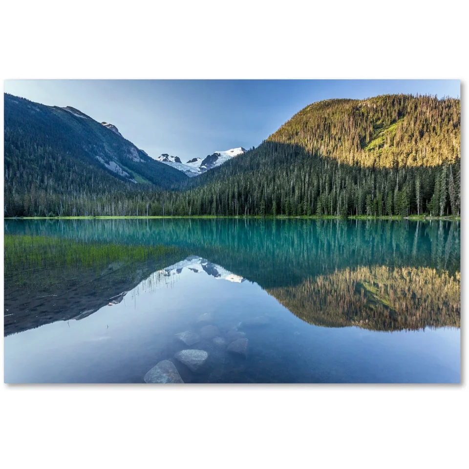 Non-Toxic Trademark Fine Art 'Lower Joffre Lake' Canvas Art by Pierre Leclerc