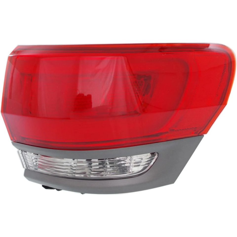 Travel Durable For JEEP GRAND CHEROKEE 2014-2018 Tail Light Assembly with Gray Trim Right Side