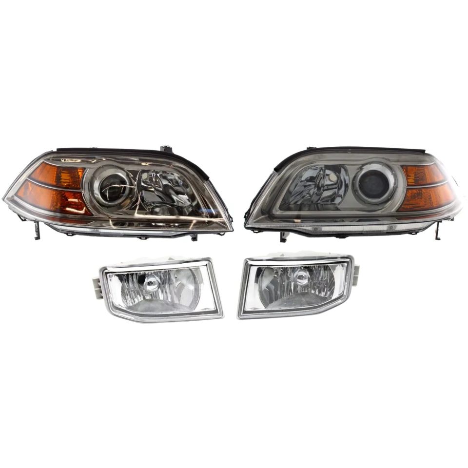 Essential Food-Grade New Auto Light Kit Driver & Passenger Side LH RH Acura MDX 2004-2006