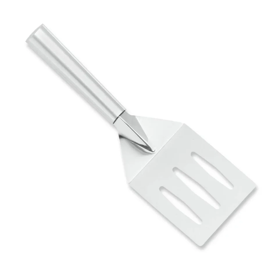 Outdoor Value Rada Cutlery Metal Grill Spatula ?Stainless Steel Face and Aluminum Handle, 10-1/8 Inches