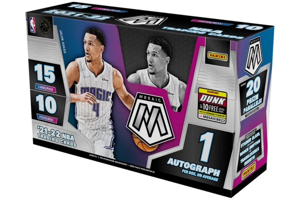 Supreme 2021-22 Panini Mosaic Basketball Hobby Box