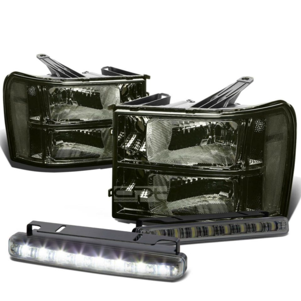 Non-Toxic Clear SMOKED HOUSING CLEAR CORNER HEAD+BUMPER+LE
