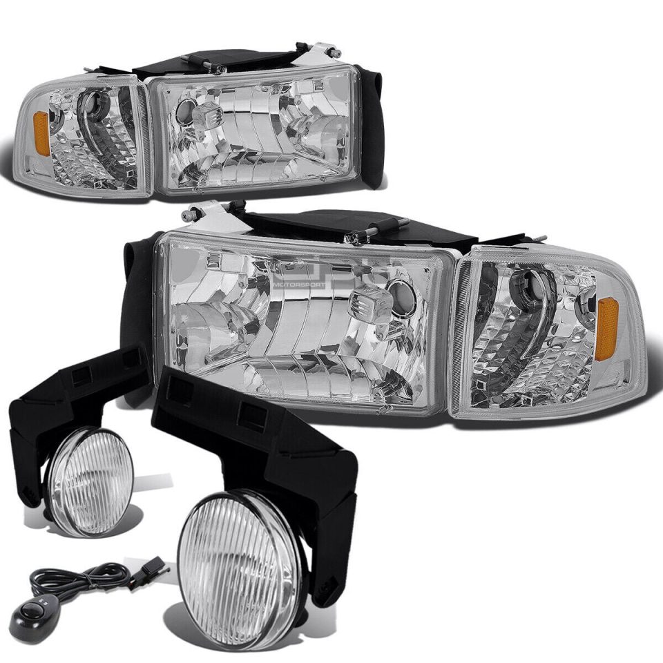 Core Multi-Purpose CHROME HEADLIGHT+AMBE