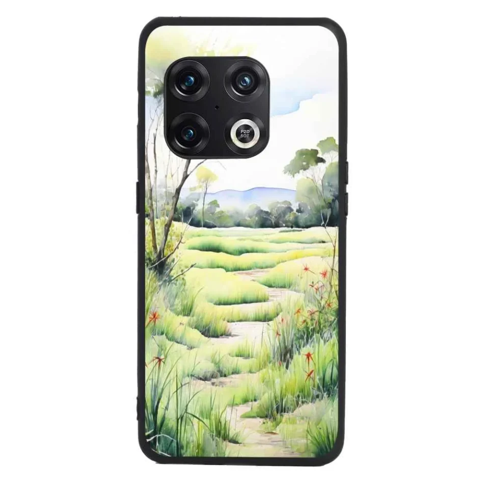 Top-Rated Gift-Ready subtropical-grassland-landscape phone case for OnePlus 10 Pro 5G for Women Men Gifts,Soft silicone Style Shockproof - subtropical-grassland-landscape Case for OnePlus 10 Pro 5G