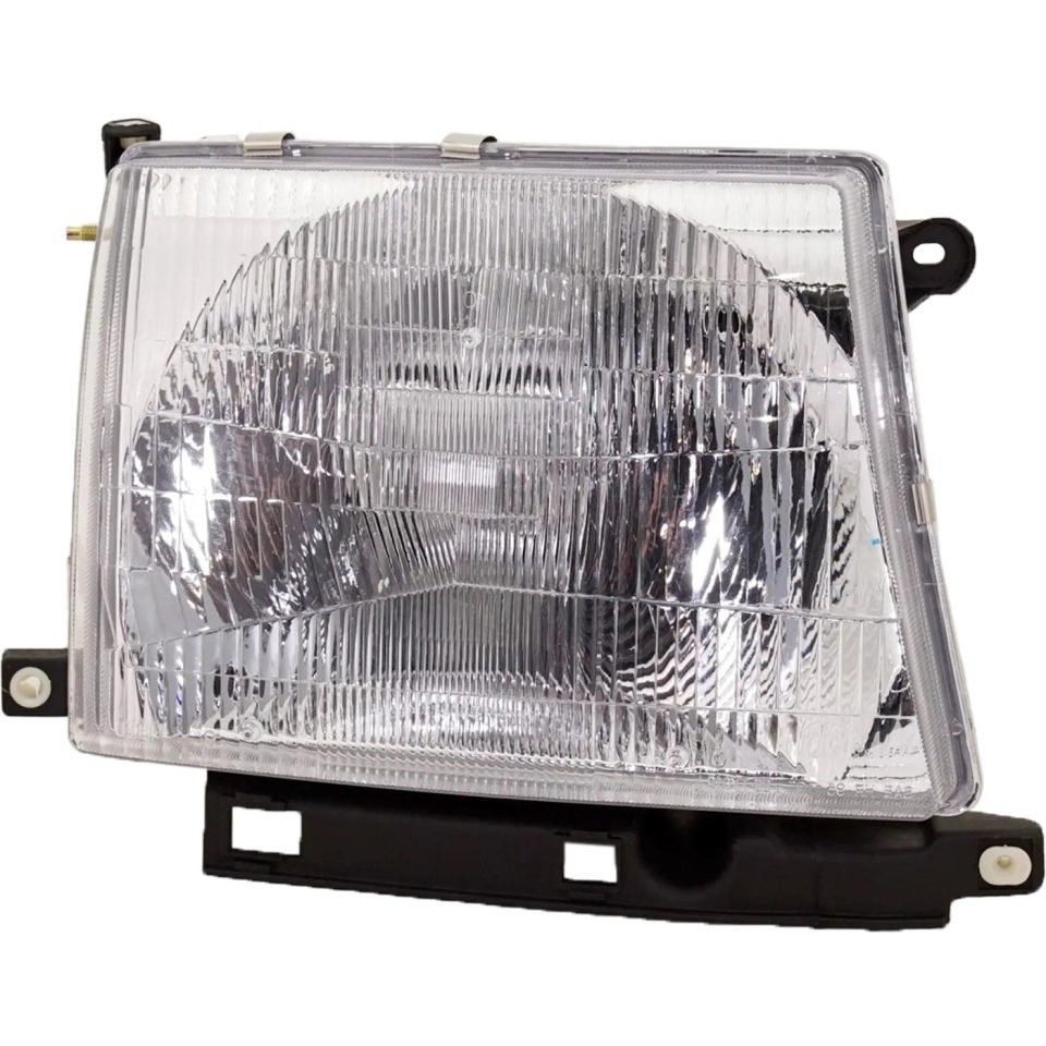 Cast Iron Travel Headlight For 98-2000 Toyota Tacoma SR5 DLX Limited Pre Runner Right With Bulb