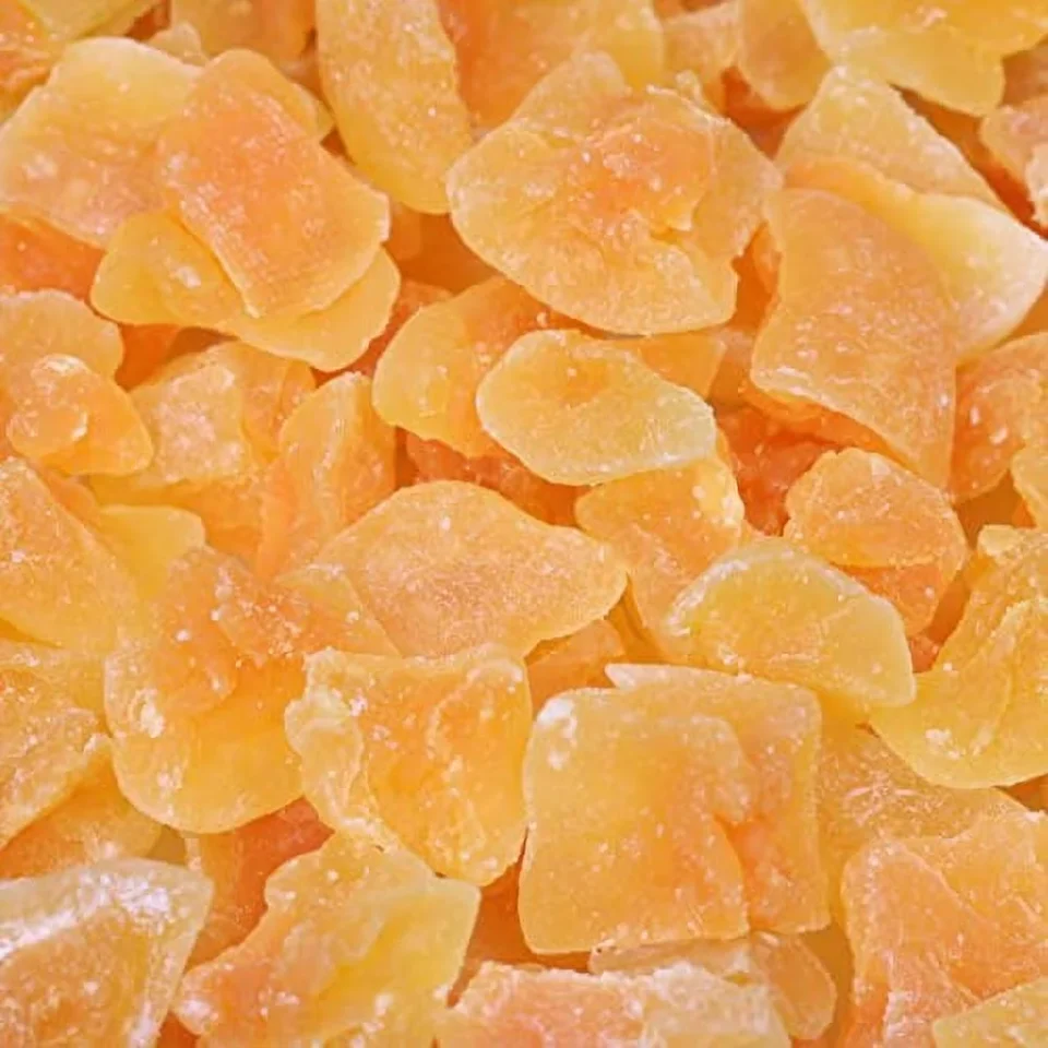 Matte Upgraded Dried Cantalpe Chunks By ItﾡﾯS Delish, 5 Lbs Bulk Bag | Best For Snacking, Baking, Cooking, Nutritis And Healthy Snack, High In Fiber | Tropical Melon Candied Dried Fruit Low Sugar | Vegan & Kosher